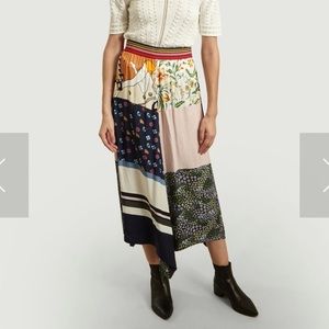 See By Chloe Patchwork Skirt